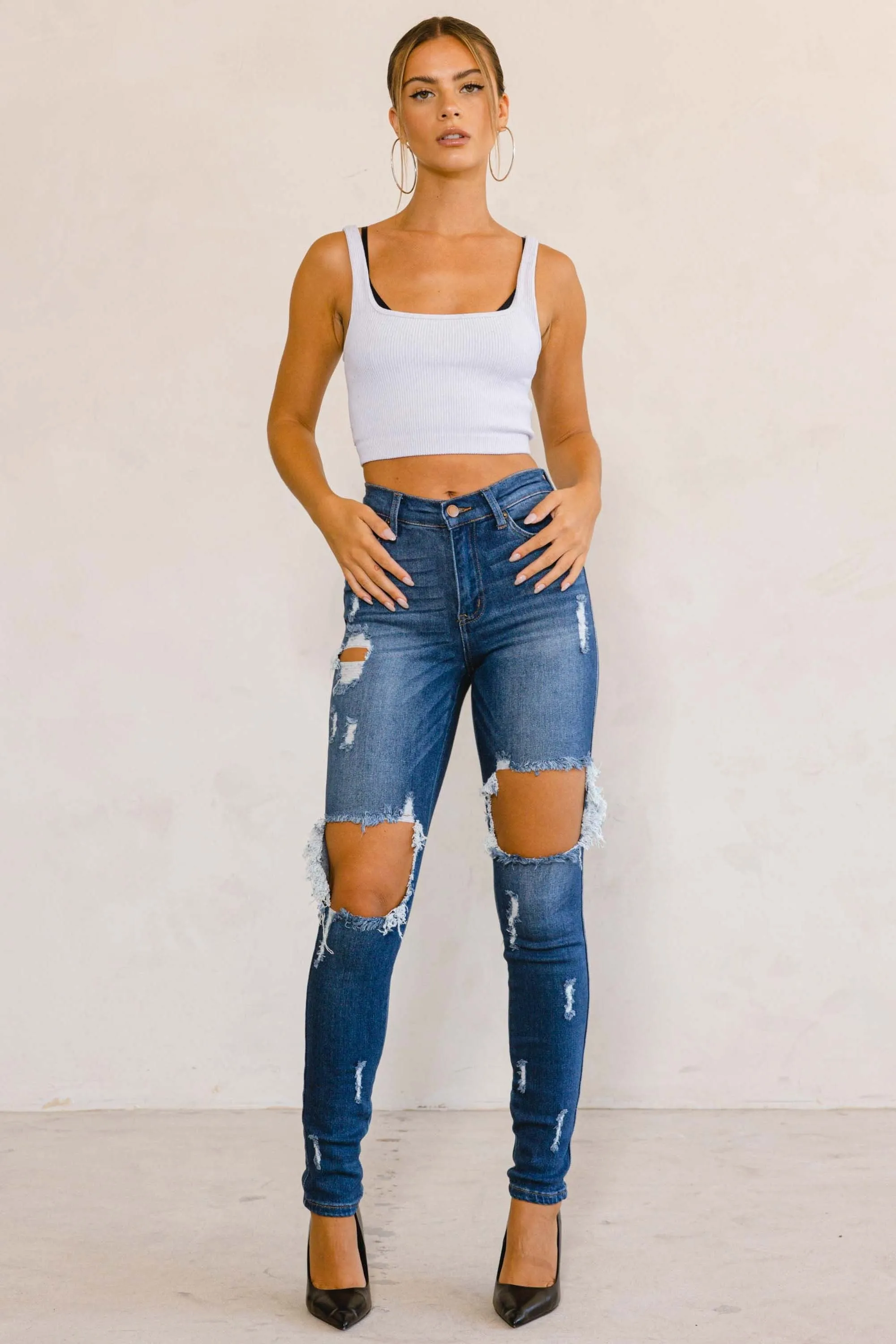 Jacky Skinny Jeans sold by Vibrant