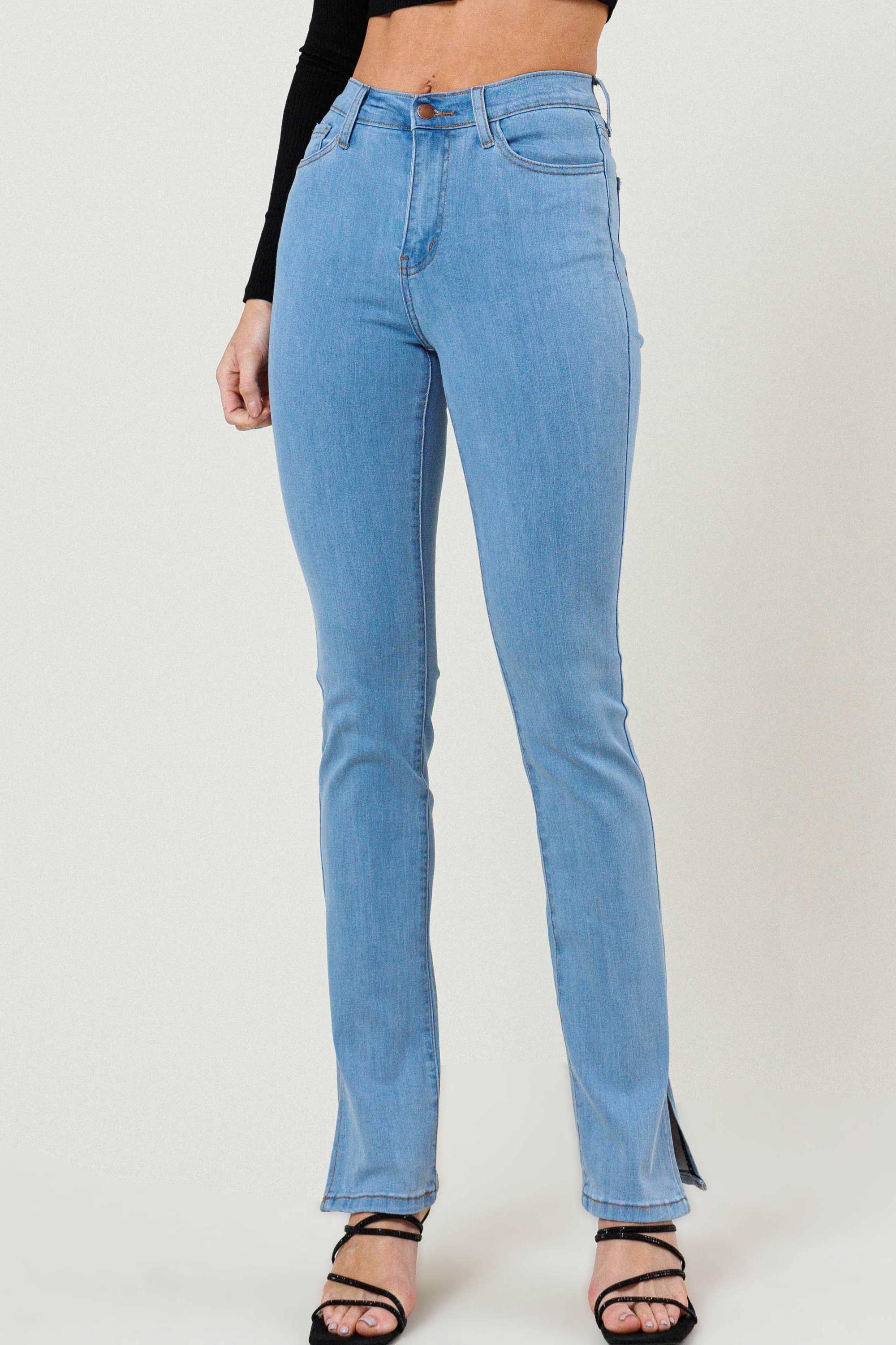 New Side Slit Bootcut Jeans sold by Vibrant product image thumbnail 4