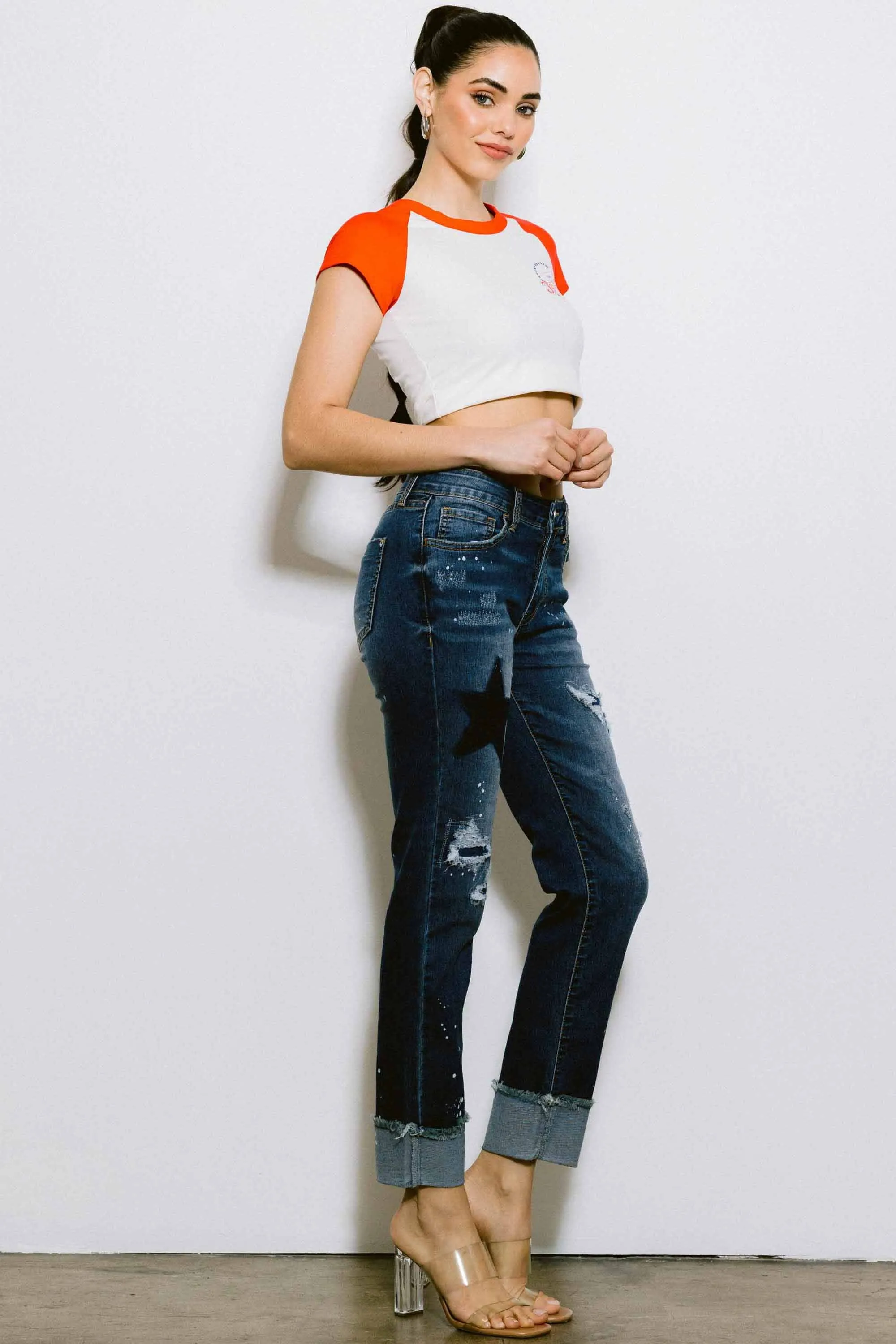 Star Night Skinny Jeans sold by Vibrant product image thumbnail 2