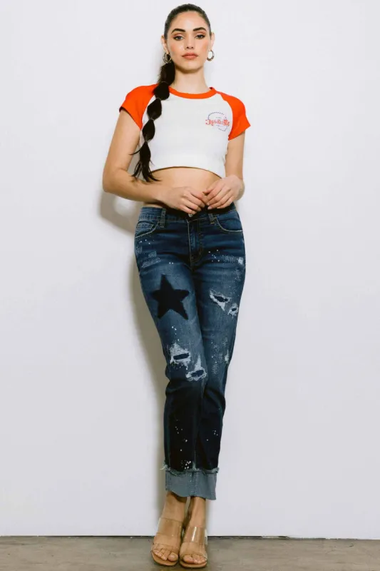 Star Night Skinny Jeans made by Vibrant