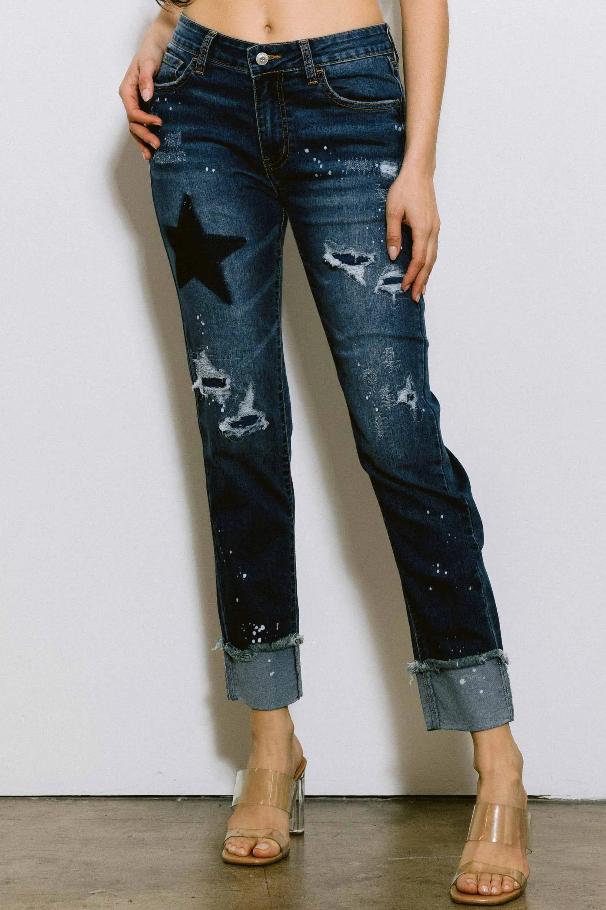 Star Night Skinny Jeans sold by Vibrant product image thumbnail 4