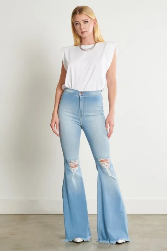 Runnin Flare Jeans sold by Vibrant