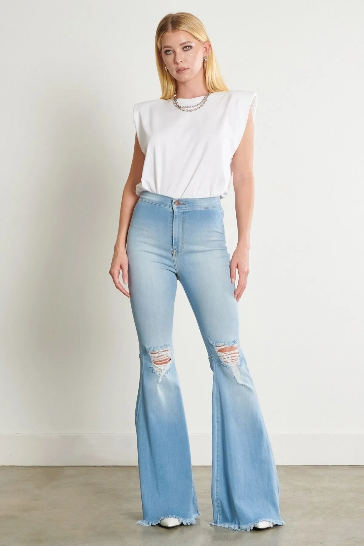 Runnin Flare Jeans sold by Vibrant