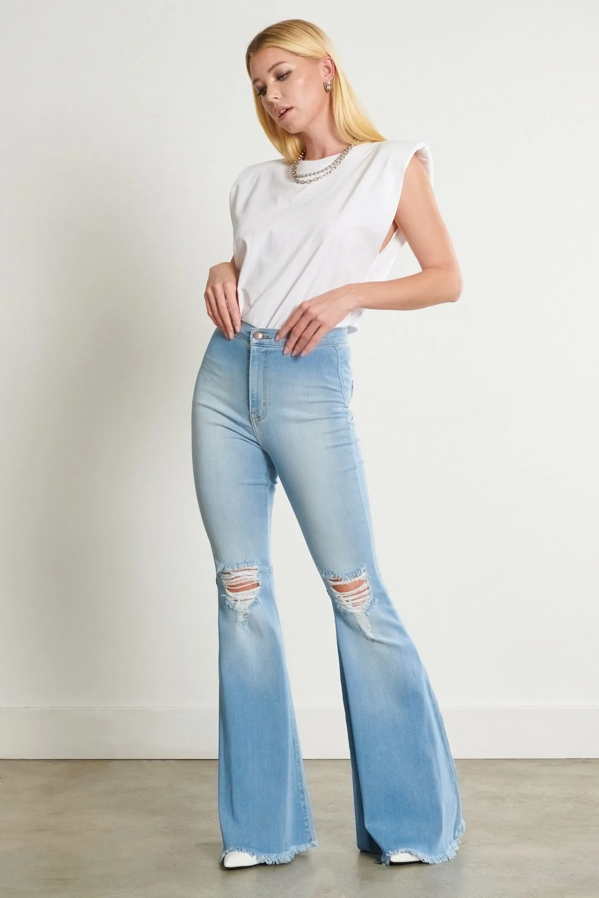 Runnin Flare Jeans sold by Vibrant product image thumbnail 2