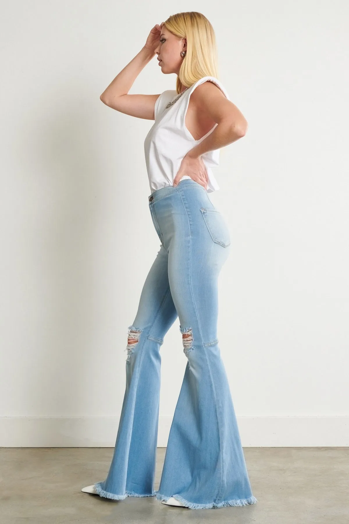 Runnin Flare Jeans sold by Vibrant product image thumbnail 3