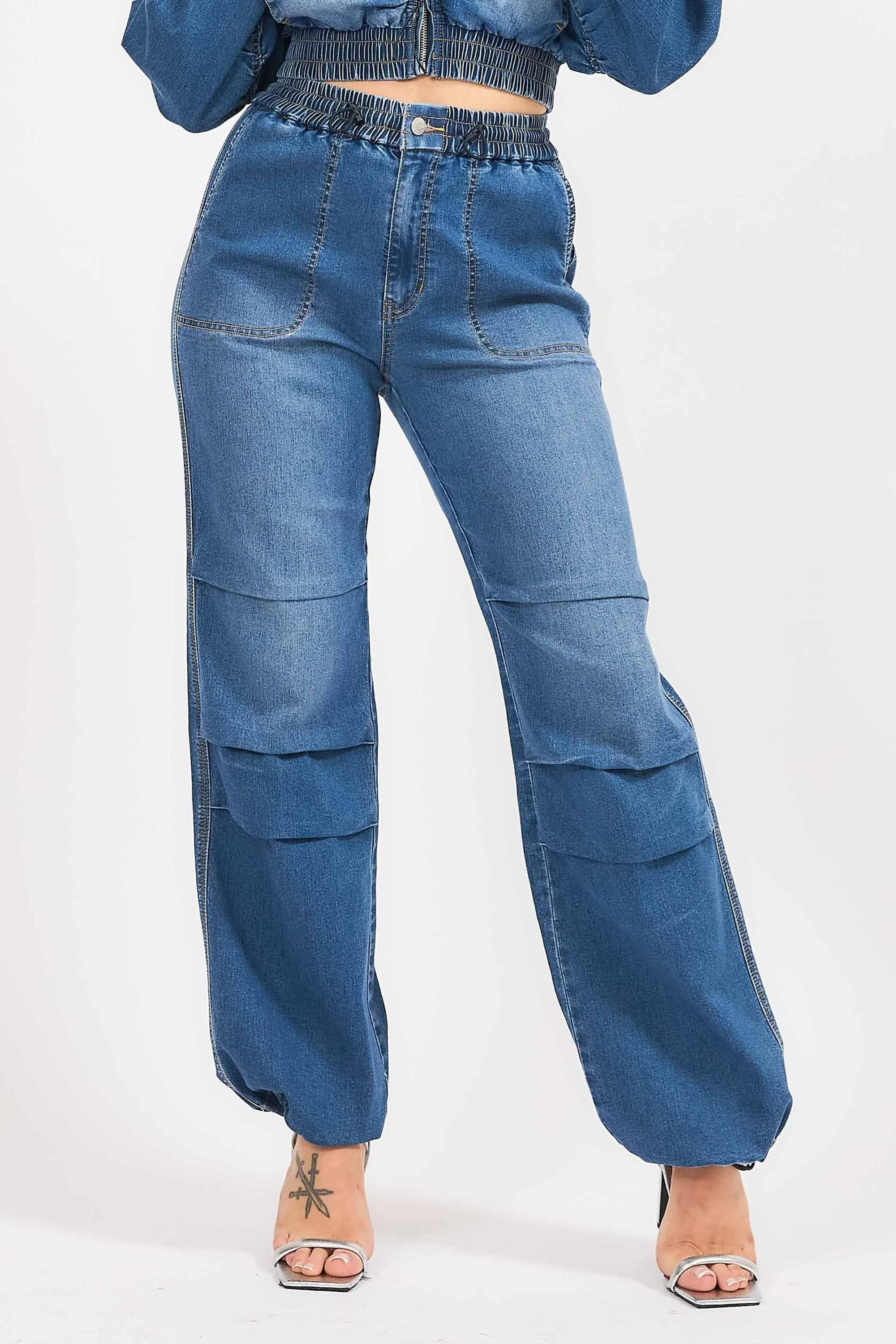 Square Pocket Baggy Pants sold by Vibrant