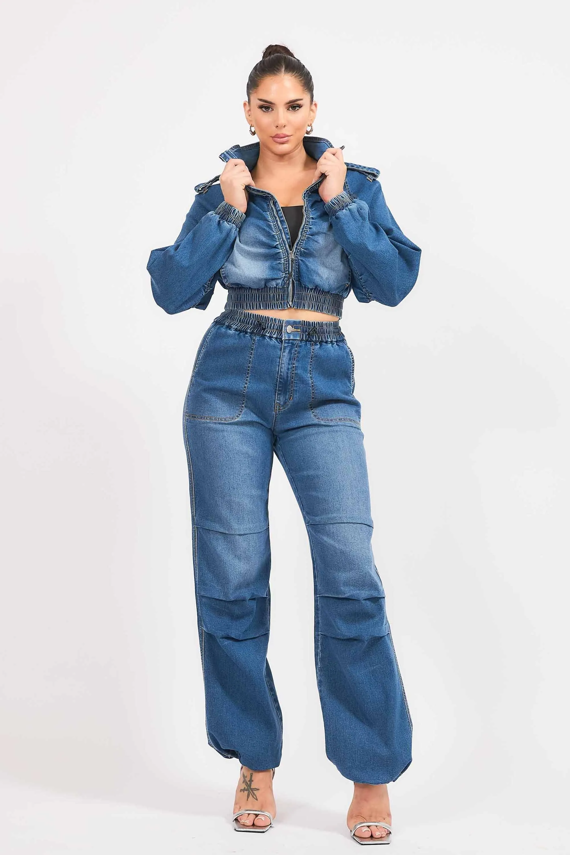 Square Pocket Baggy Pants sold by Vibrant product image thumbnail 4