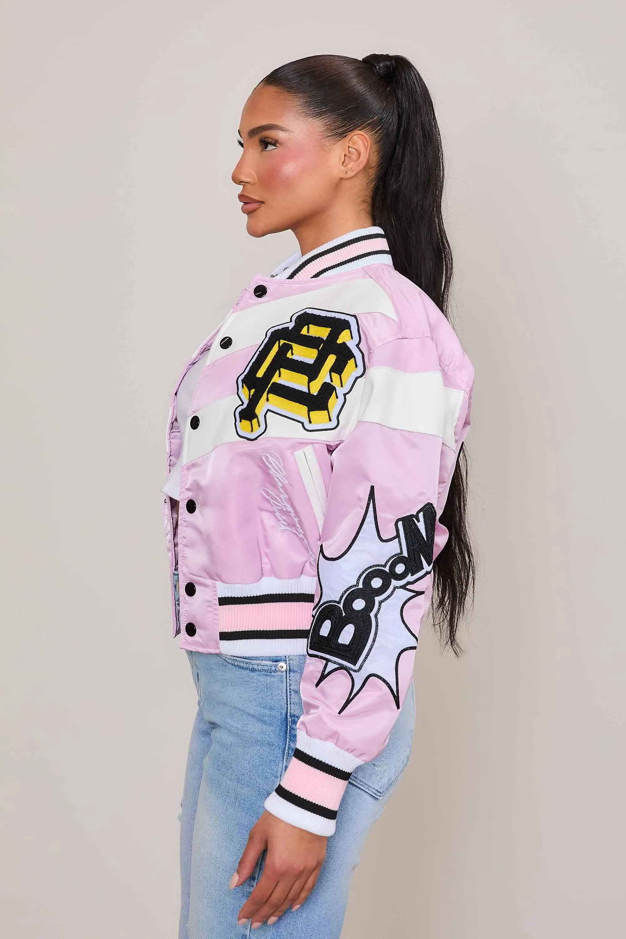 TENNIS VARSITY JACKET sold by Vibrant product image thumbnail 3