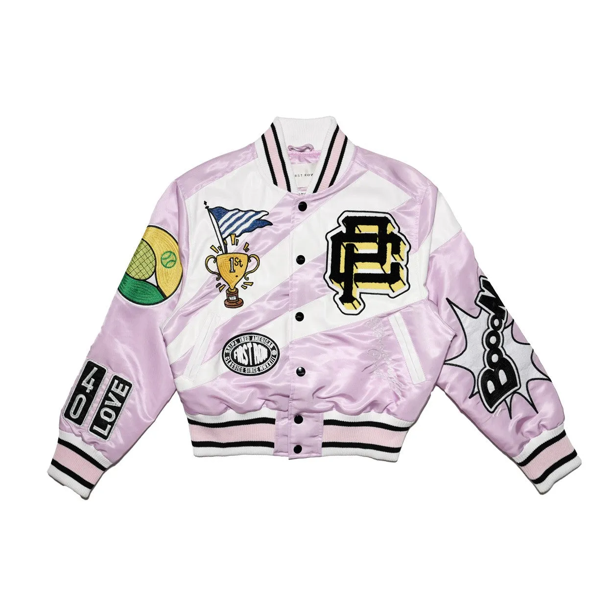 TENNIS VARSITY JACKET sold by Vibrant product image thumbnail 5