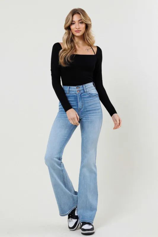 Josie Flare Jeans sold by Vibrant