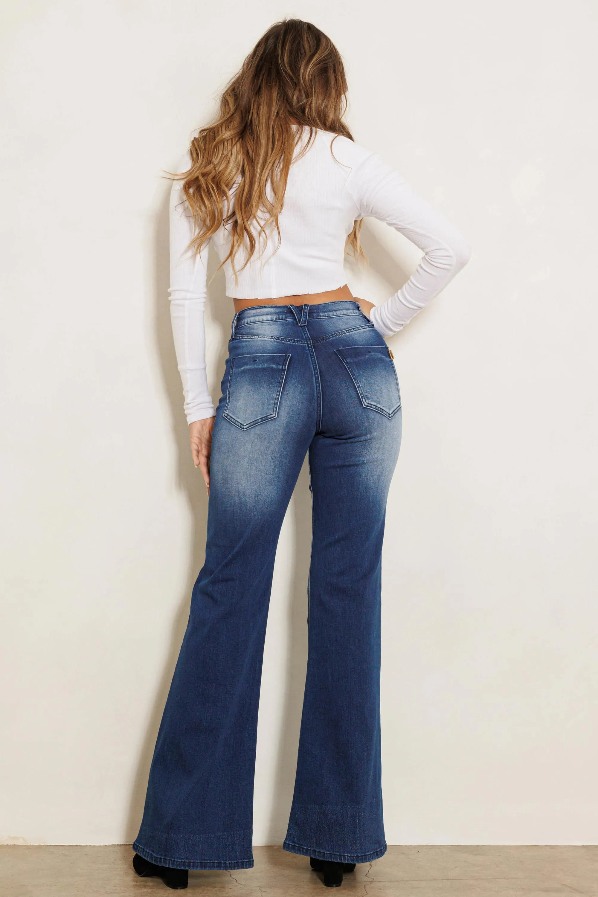 Ariana Flare Jeans sold by Vibrant product image thumbnail 3