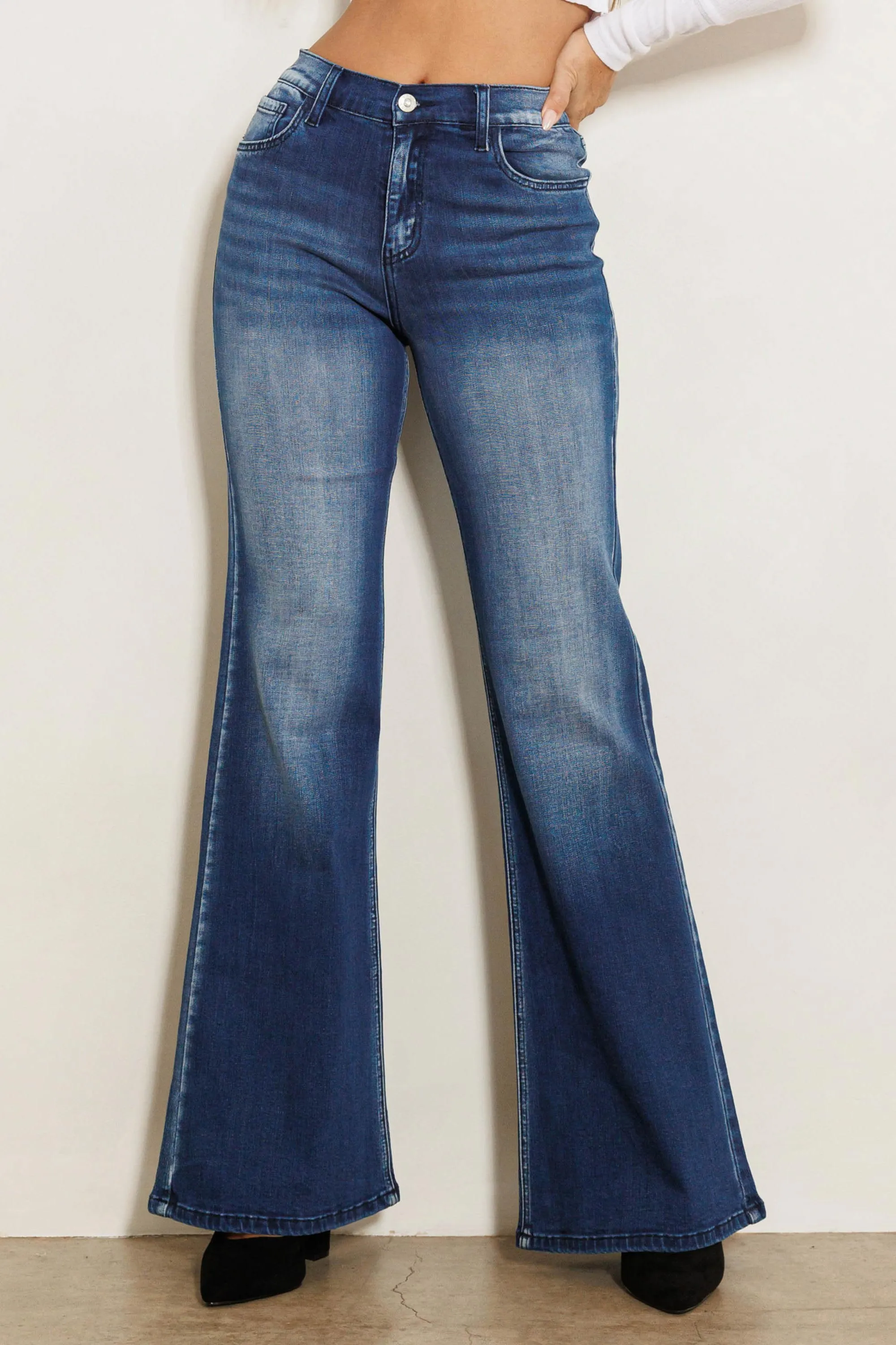 Ariana Flare Jeans sold by Vibrant product image thumbnail 4