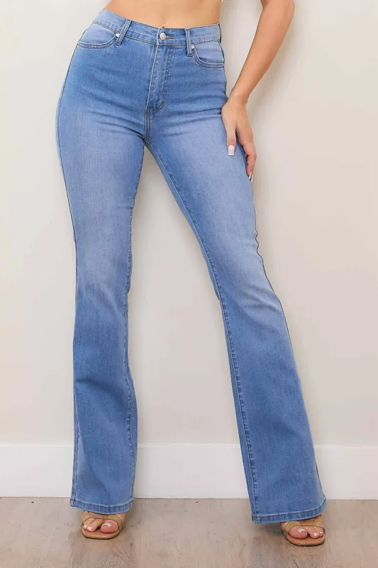 [P6099] Everyday Bootcut Jeans sold by Vibrant