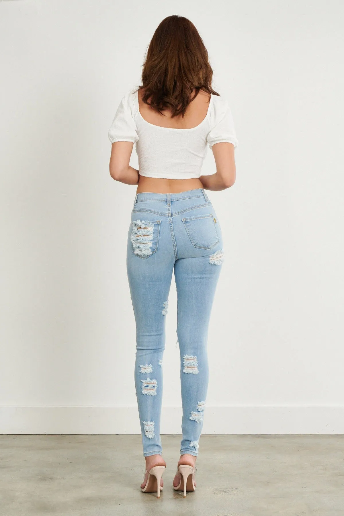 Falling for me Skinny Jeans sold by Vibrant product image thumbnail 3