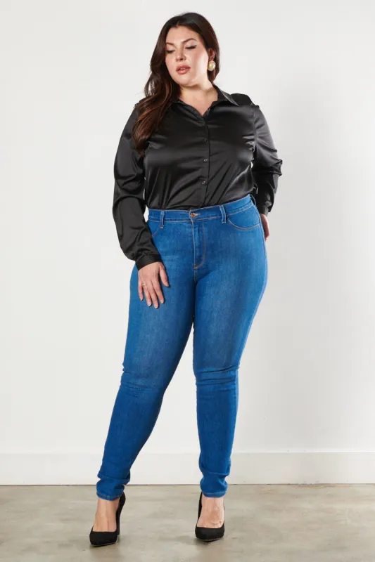 PLUS Vibrant II Skinny Jeans sold by Vibrant