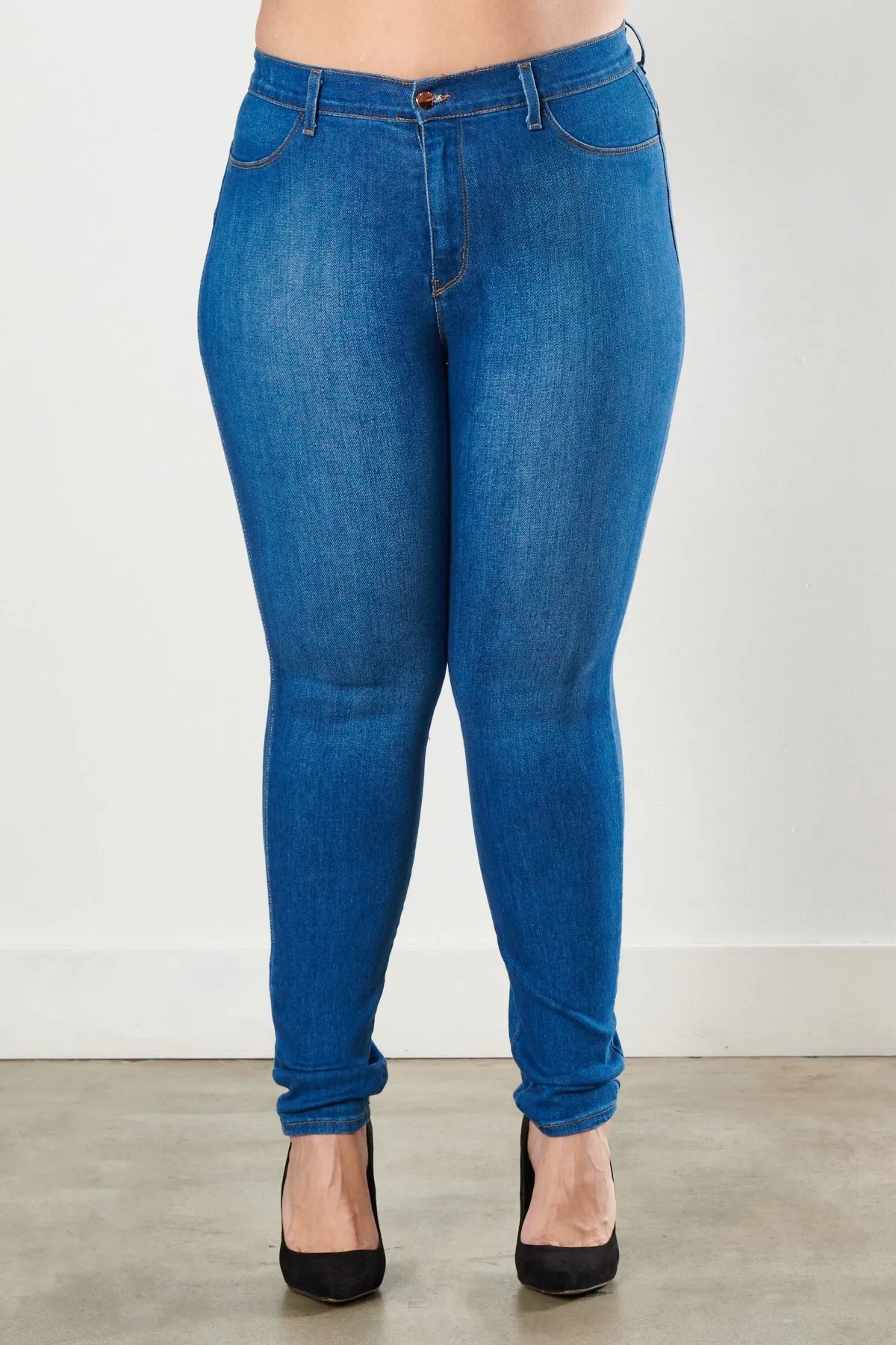 PLUS Vibrant II Skinny Jeans sold by Vibrant product image thumbnail 4
