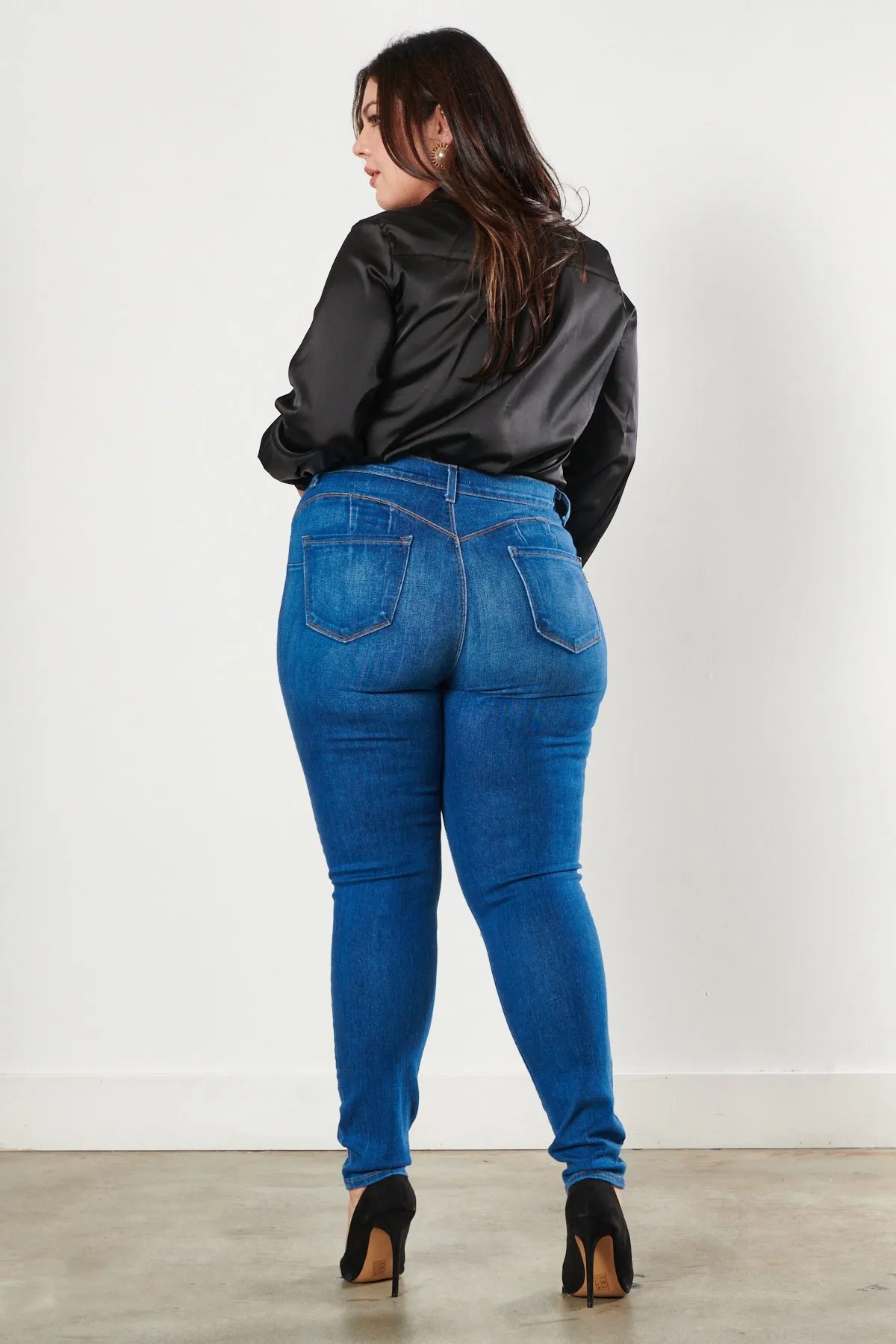 PLUS Vibrant II Skinny Jeans sold by Vibrant product image thumbnail 3