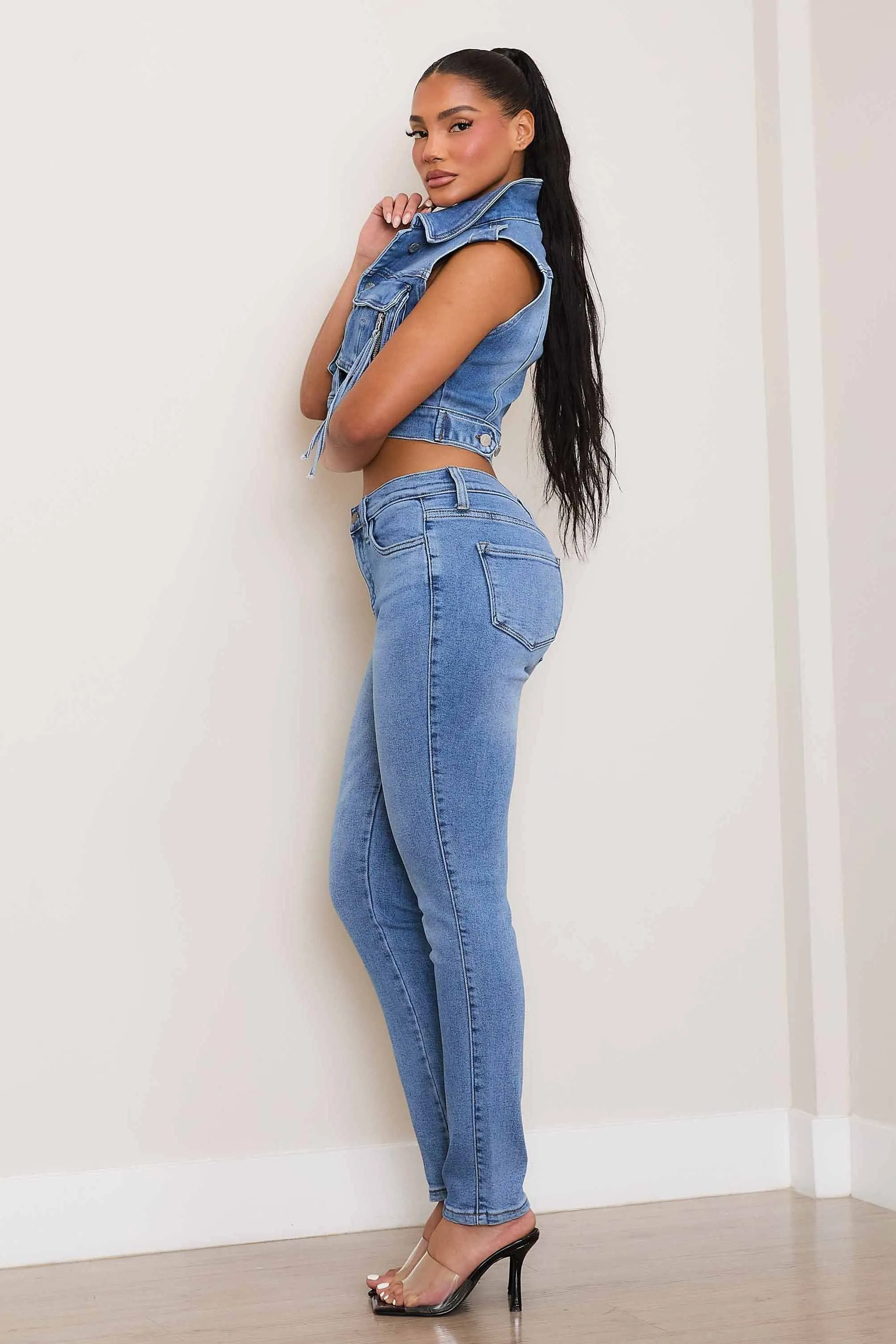 Gone Girl Skinny Jeans sold by Vibrant product image thumbnail 5