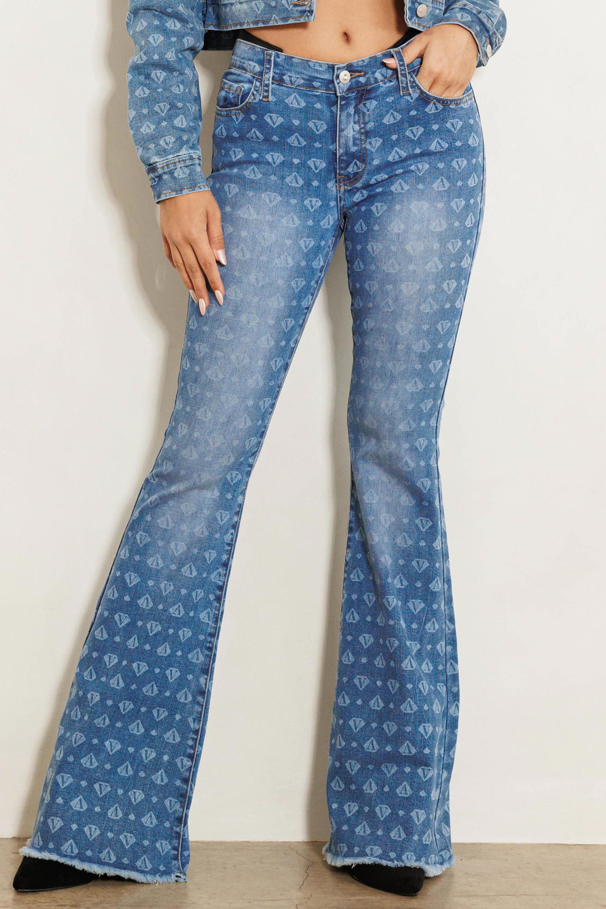 City Gal Flare Jeans sold by Vibrant product image thumbnail 4