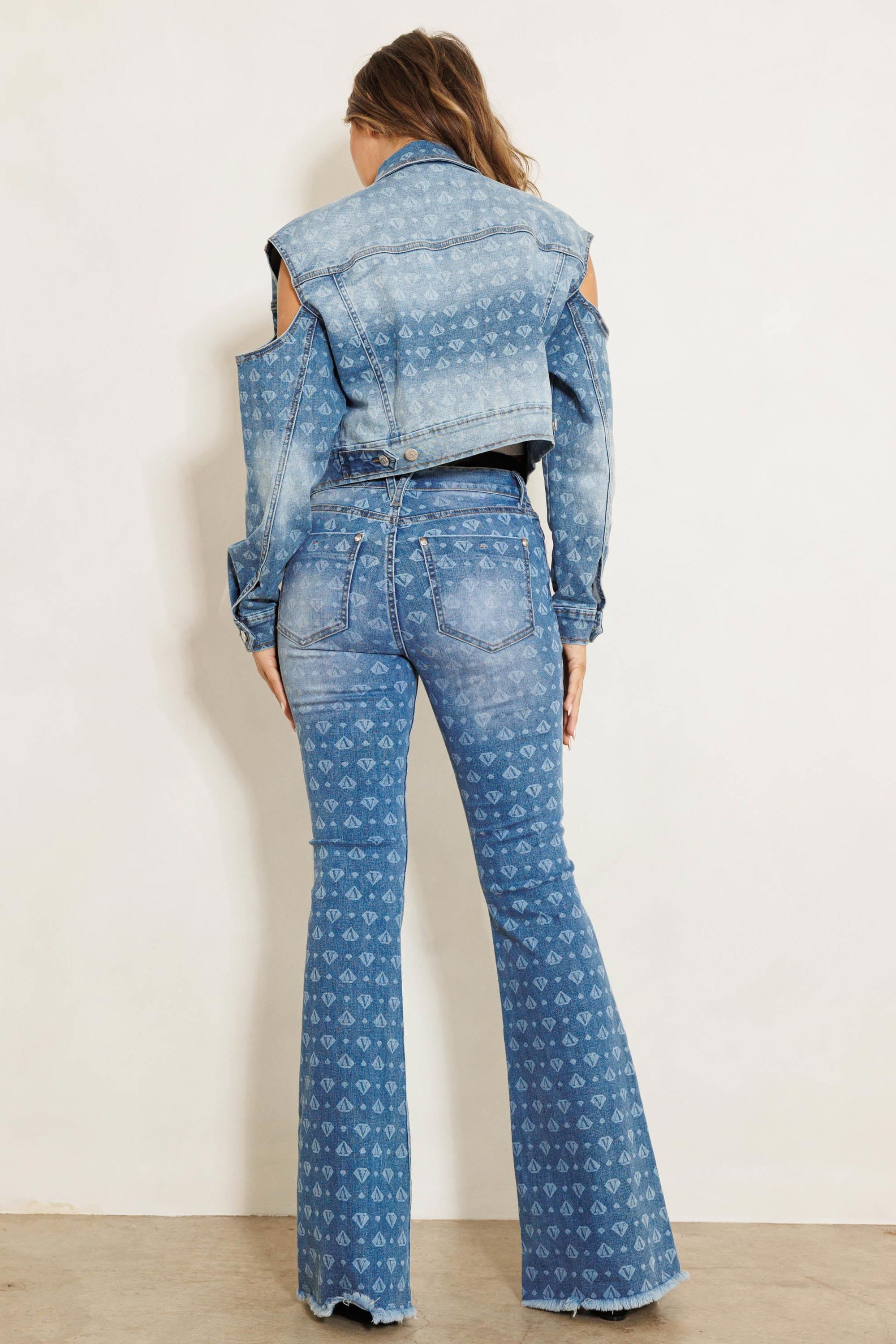 City Gal Flare Jeans sold by Vibrant product image thumbnail 3