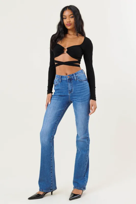 Friday Bootcut Jeans sold by Vibrant