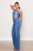 High-Rise Straight Jeans sold by Vibrant