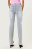 Grey Straight Leg Jeans sold by Vibrant