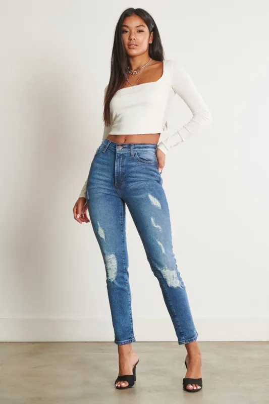 Summer Night Skinny Jeans sold by Vibrant