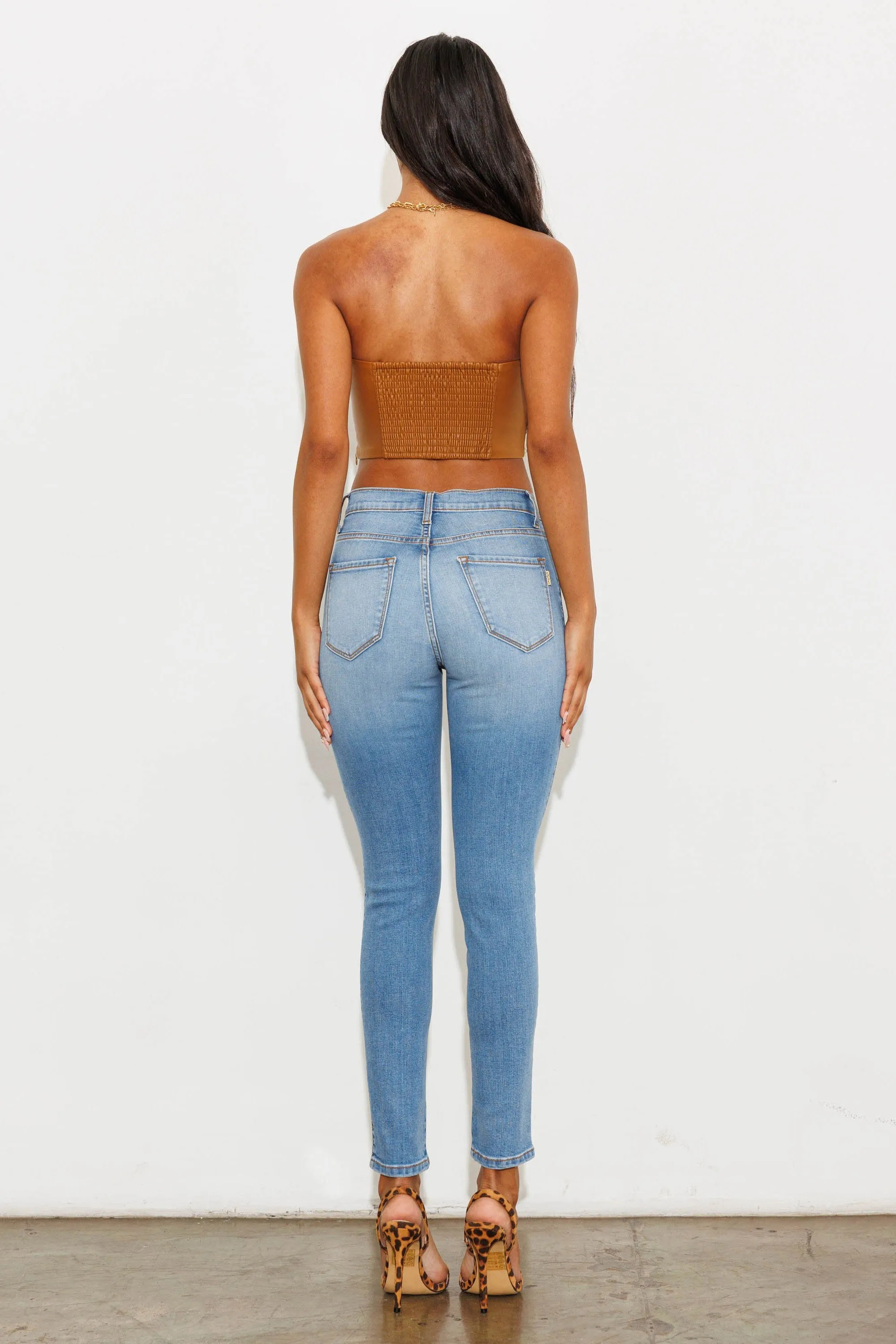 A Keeper Ankle Skinny Jeans sold by Vibrant product image thumbnail 3