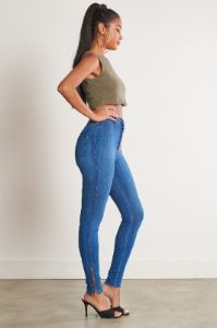 [P1214] Zip It Up Skinny Jeans sold by Vibrant