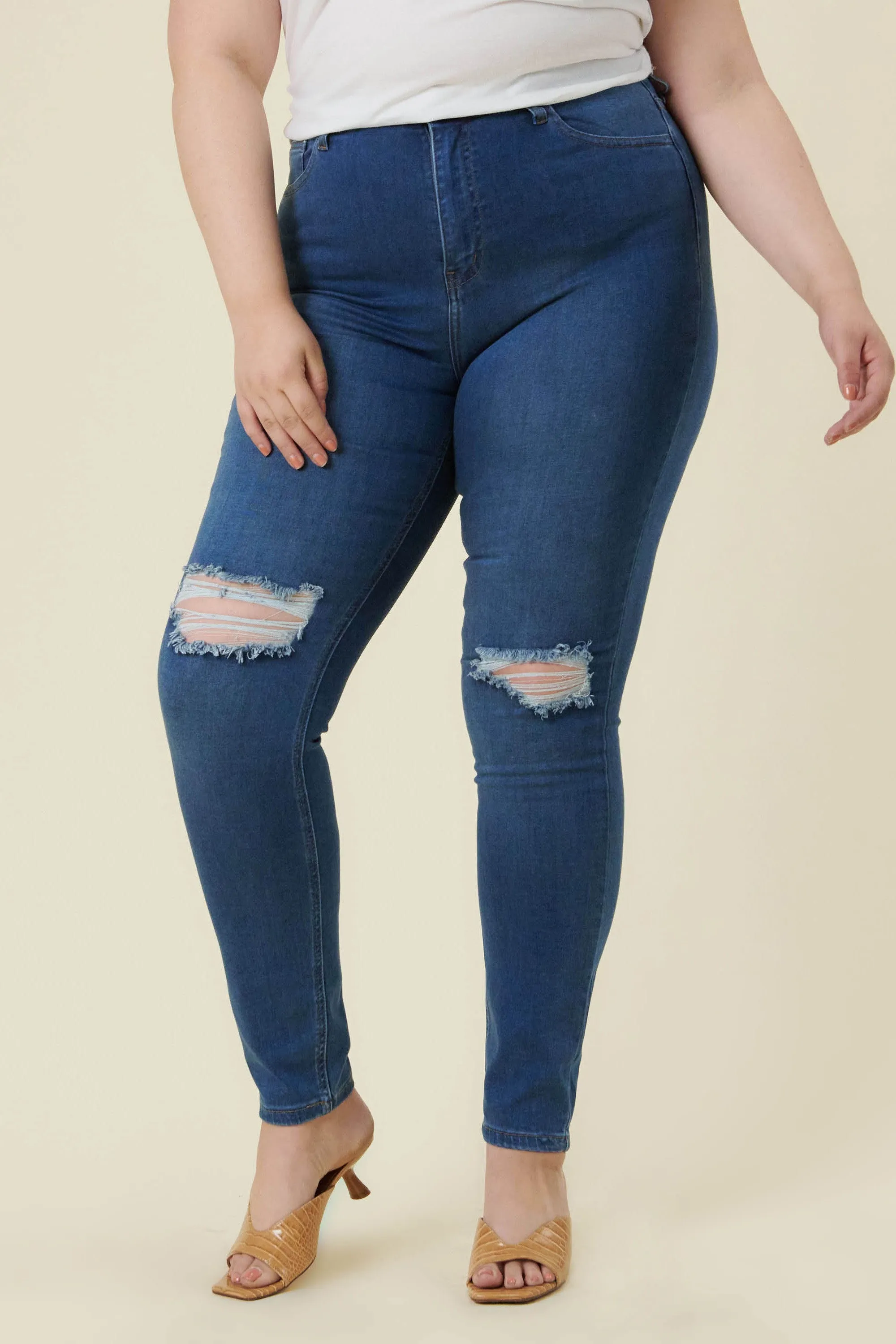 PLUS O My Skinny Jeans sold by Vibrant product image thumbnail 4