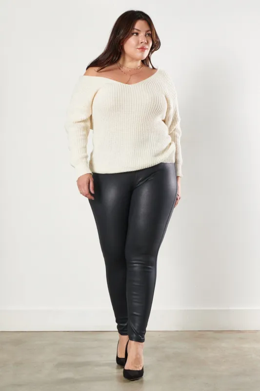 PLUS Coated Black Skinny sold by Vibrant