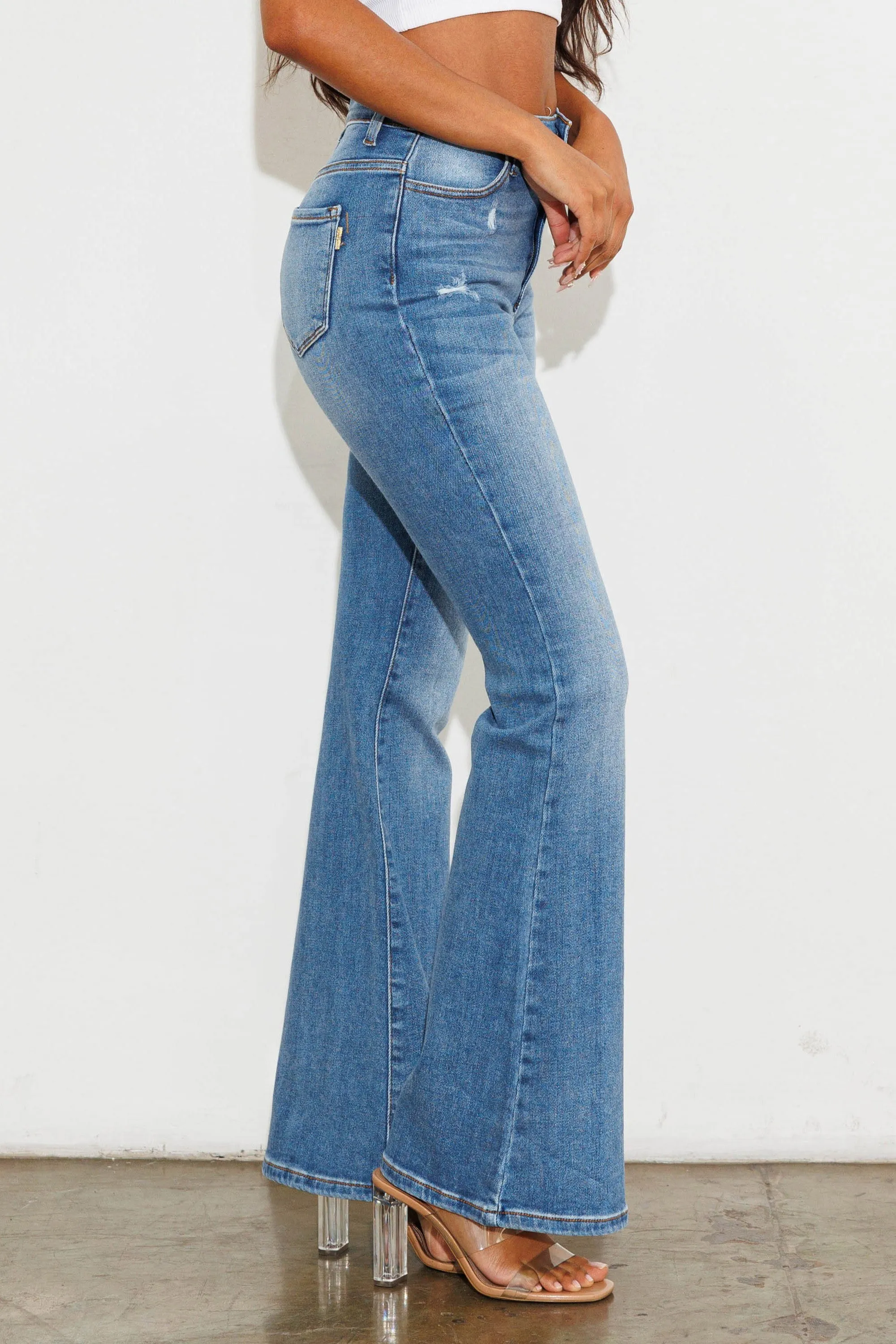 Calling My Name Bootcut Jeans sold by Vibrant product image thumbnail 3