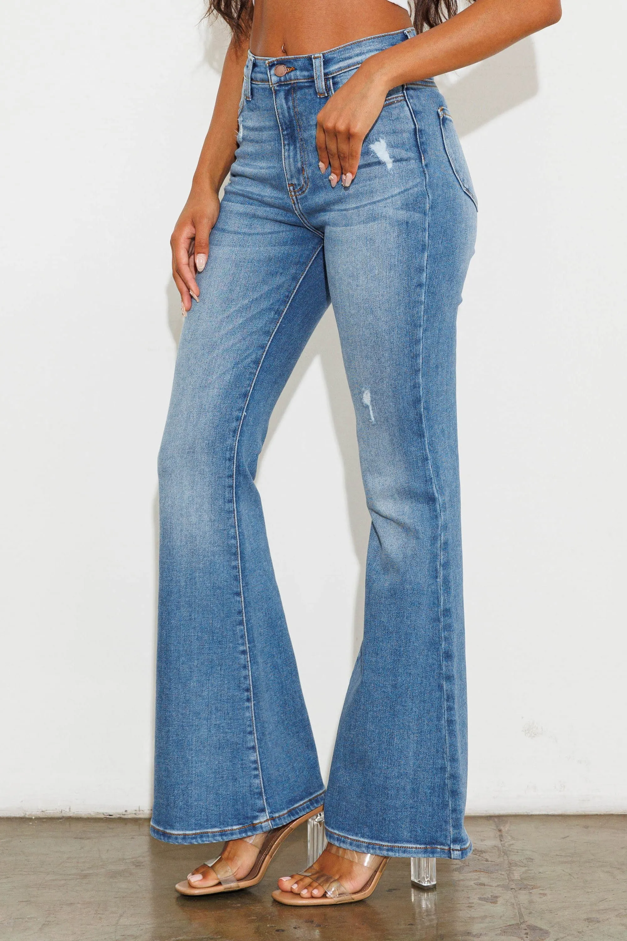Calling My Name Bootcut Jeans sold by Vibrant product image thumbnail 2