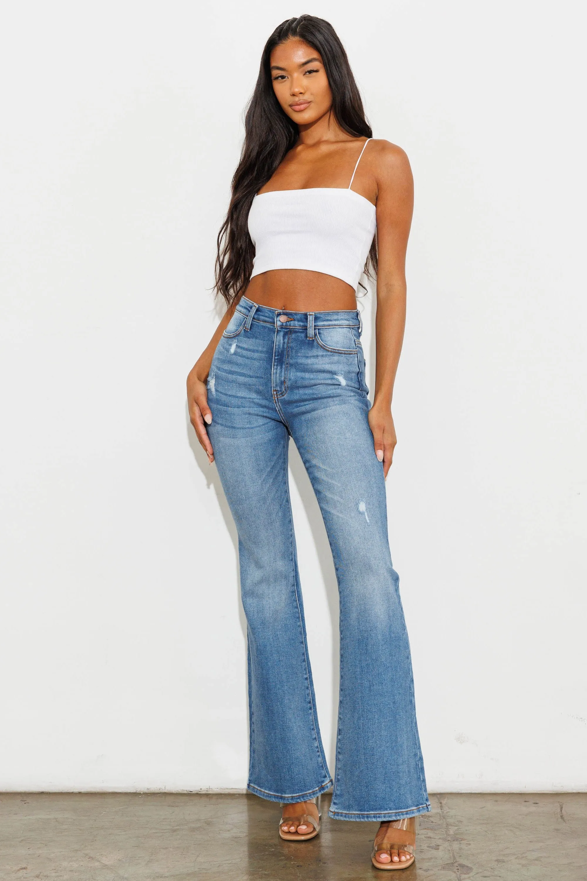 Calling My Name Bootcut Jeans sold by Vibrant product image thumbnail 5