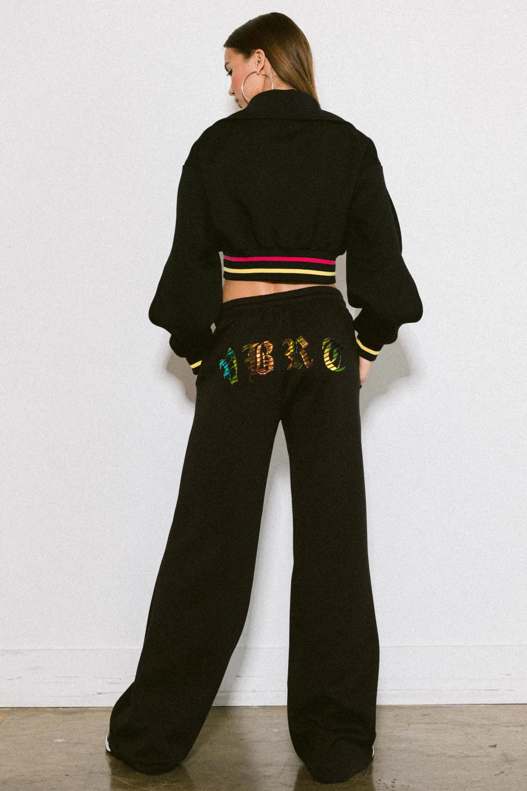 Kayla Cropped Track Jacket sold by Vibrant product image thumbnail 3