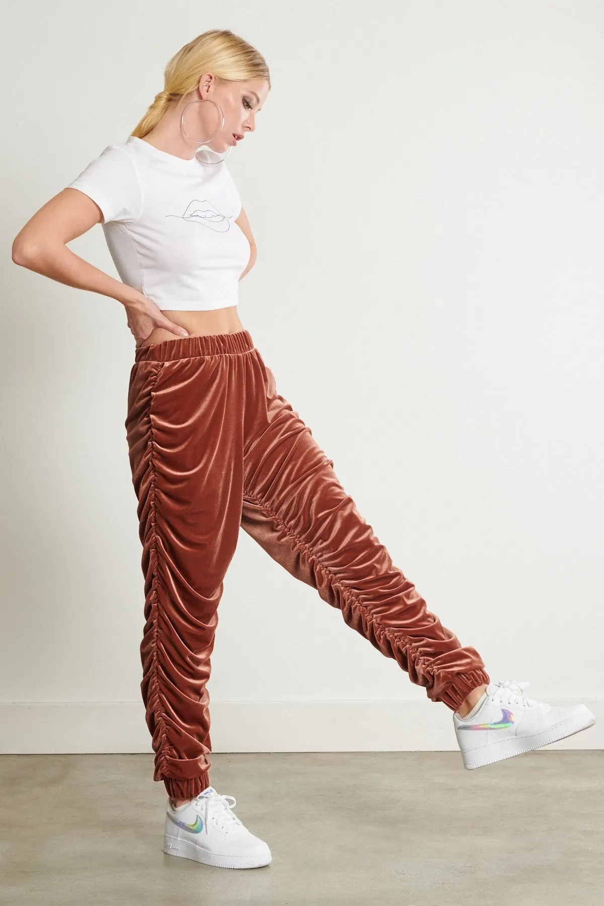 Nikki Velvet Pants sold by Vibrant product image thumbnail 5