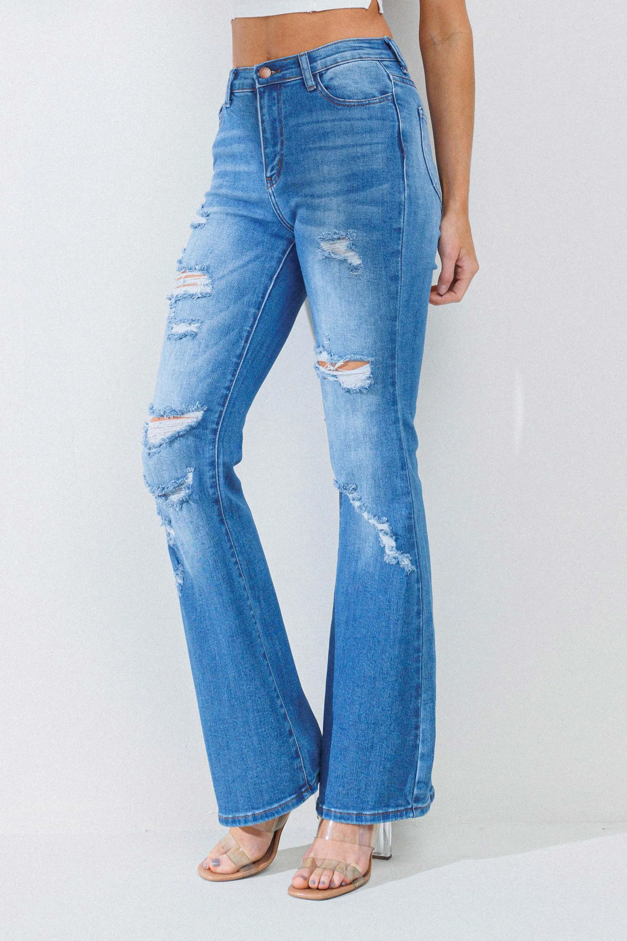 Her Side Flare Jeans sold by Vibrant product image thumbnail 5