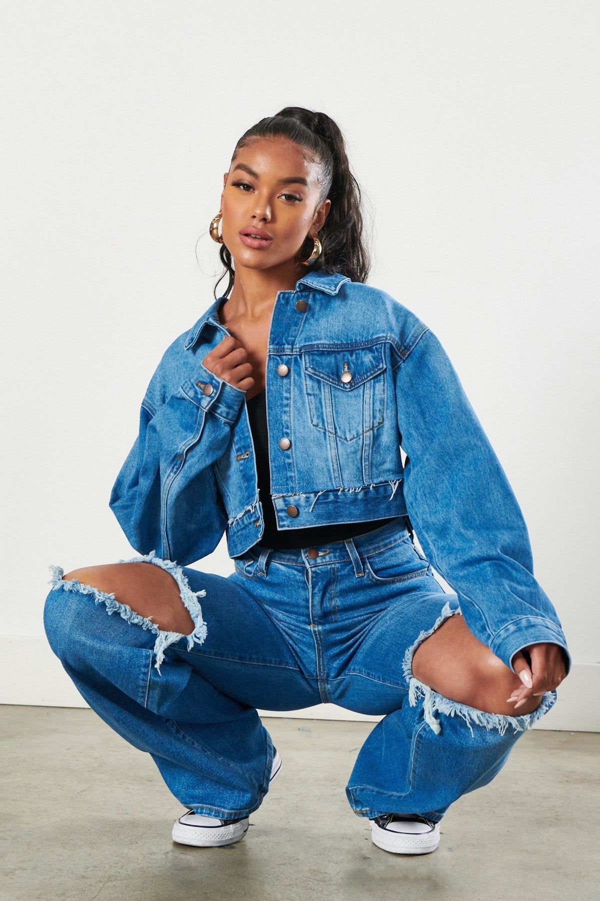 New Era Denim Jacket sold by Vibrant product image thumbnail 2