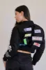 CAUTION MULTI PATCHES MA-1 JACKET sold by Vibrant