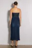 Denim Midi Dress sold by Vibrant