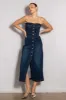 Denim Midi Dress sold by Vibrant