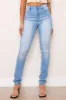 [P453] New Light Wash Skinny Jeans sold by Vibrant