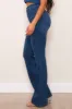 High-Rise Faux Front Pocket Bootcut Jeans sold by Vibrant