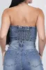 Iridescent Rhinestone Star Tube Top sold by Vibrant