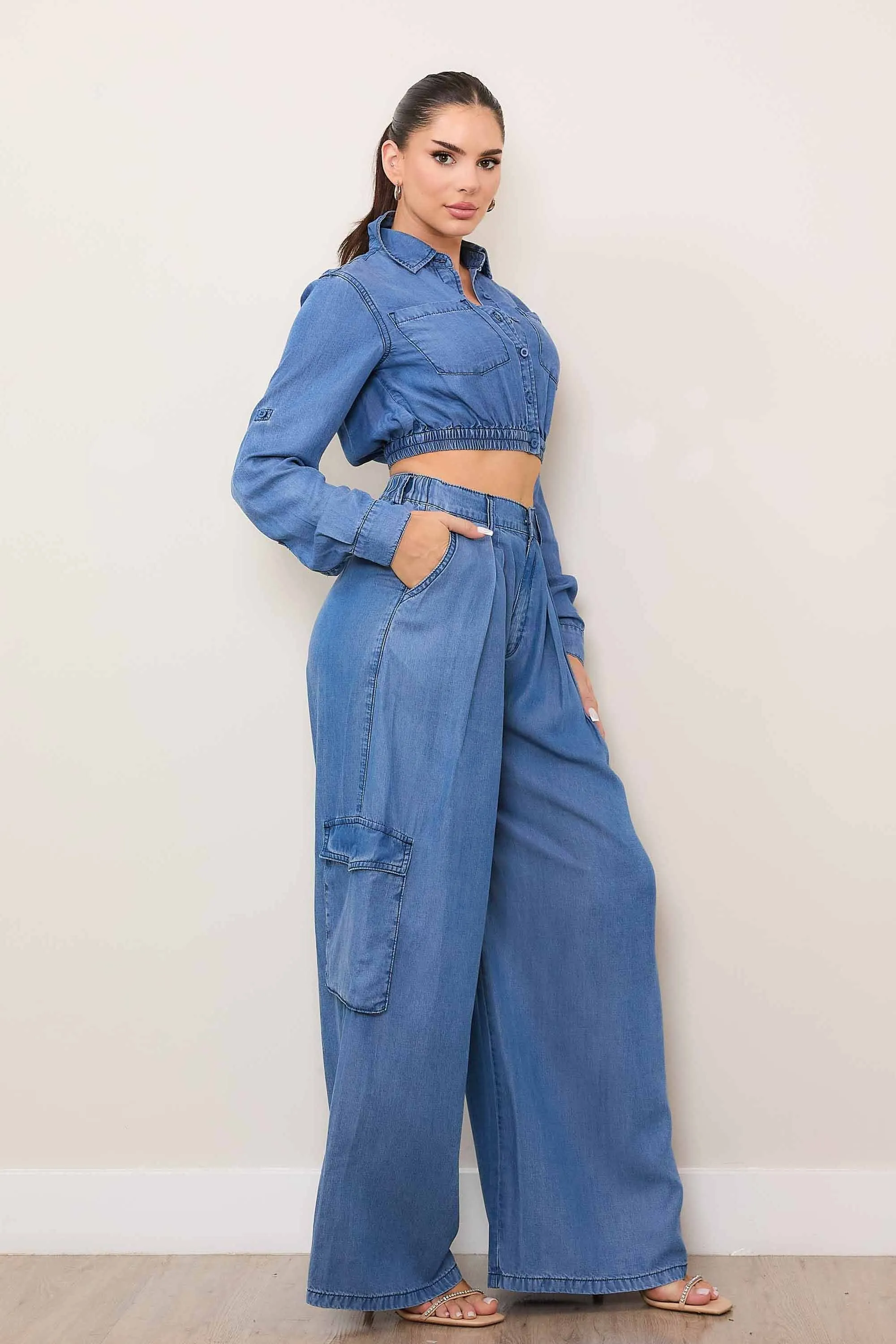 Long Sleeve TENCEL™ fibers Shirt sold by Vibrant product image thumbnail 5