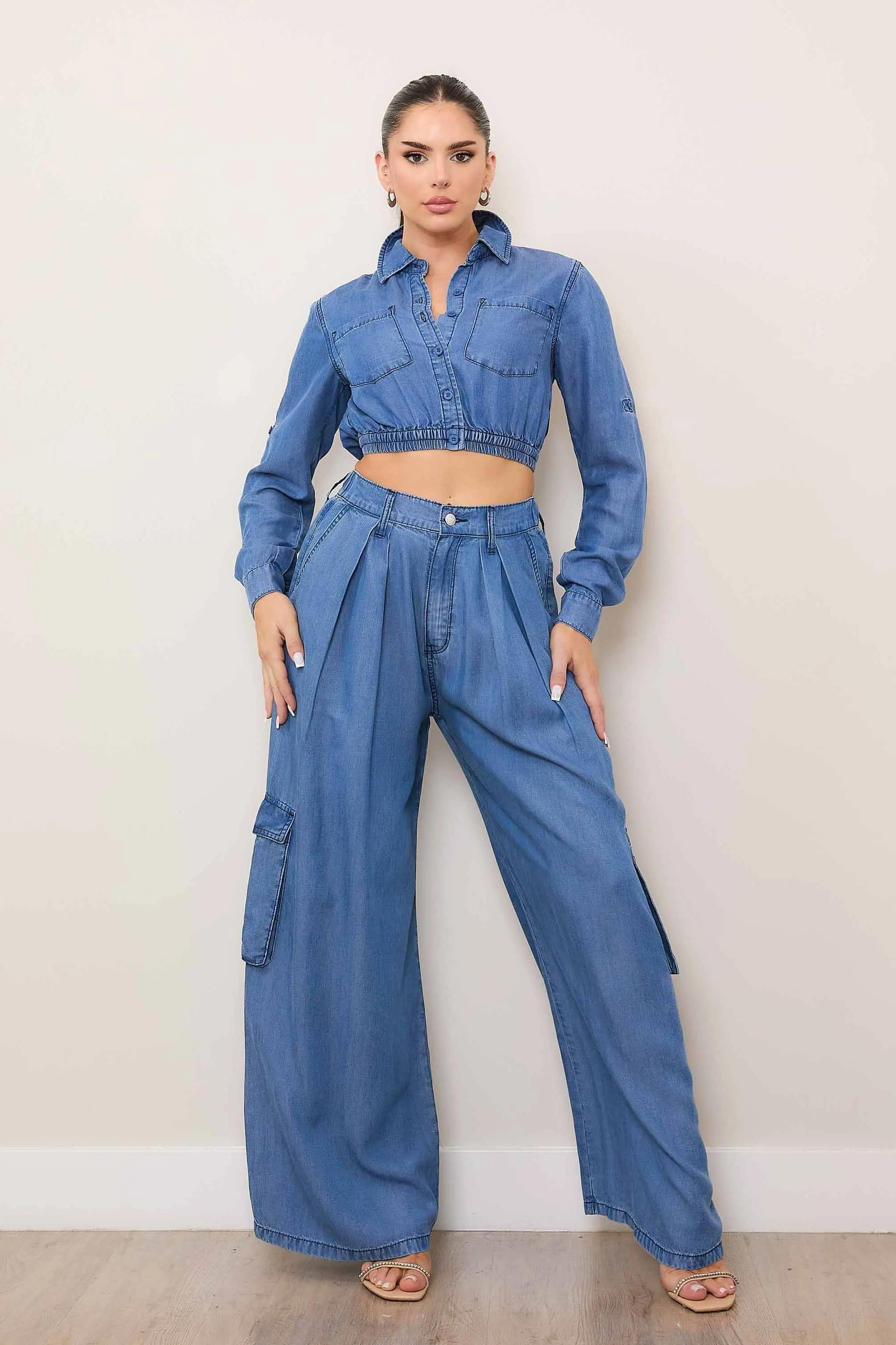 Long Sleeve TENCEL™ fibers Shirt sold by Vibrant product image thumbnail 4