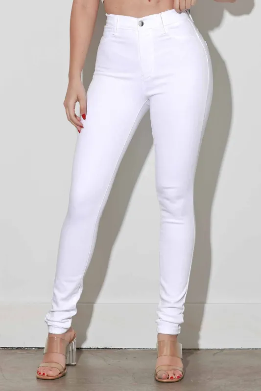 [EP1891-R] Cozy Stretchy Skinny Jeans sold by Vibrant