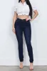High-Rise Skinny Jeans sold by Vibrant