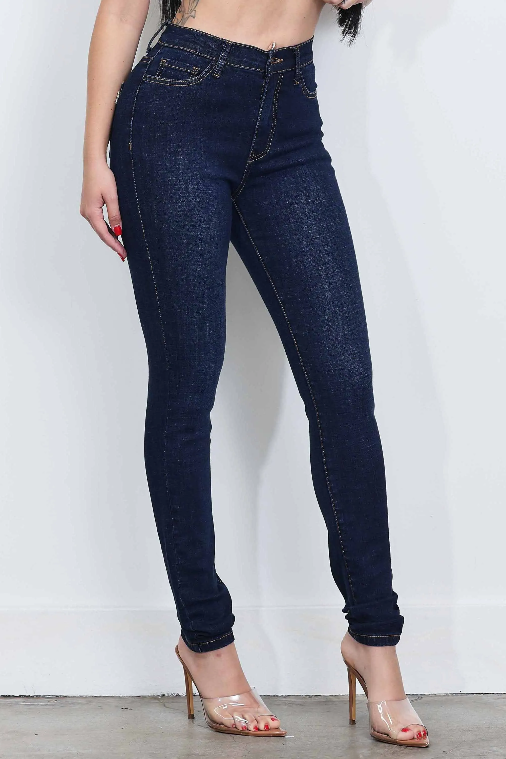 High-Rise Skinny Jeans sold by Vibrant product image thumbnail 2